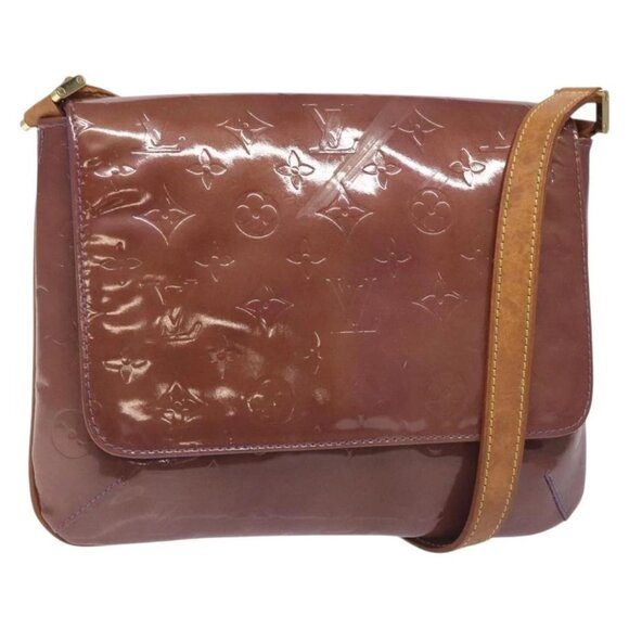 LOUIS VUITTON Monogram Vernis Thompson Street Bag Viole M91095 LV Auth 131521 - Picture 1 of 16